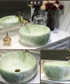 Chậu tròn xanh ngọc